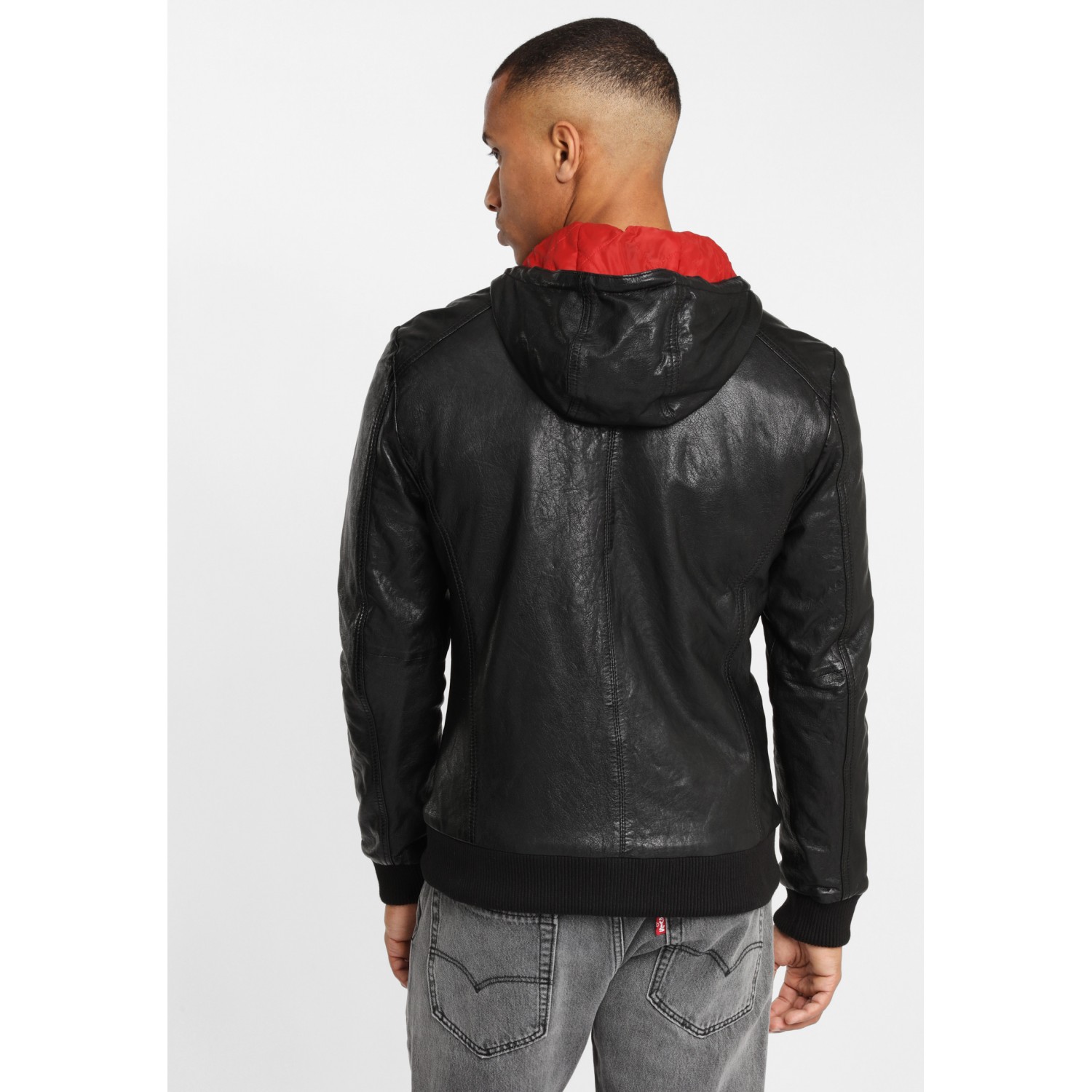 Geaca de Piele Naturala Barbati Gipsy Neagra G2BGraydon SF NSLV W – IMBRACAMINTE