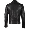 Geaca de Piele Barbati Gipsy Neagra G2BKrain SF LAMAXV - readytowear.ro