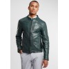 Geaca de Piele Barbati Gipsy Verde Inchis G2BKrain SF LAMAXV Geaca de Piele Barbati Gipsy Verde Inchis G2BKrain SF LAMAXV - readytowear.ro