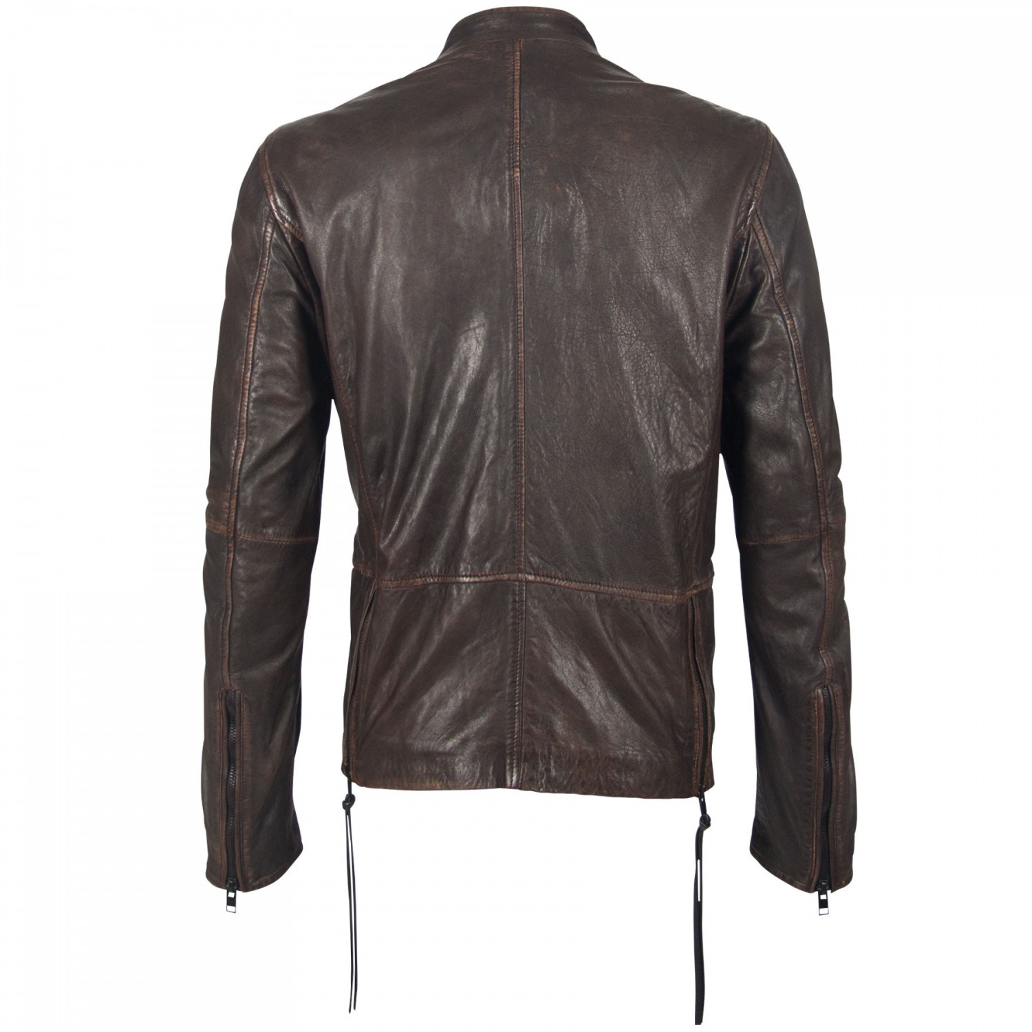 Geaca de Piele Naturala Barbati Gipsy Maro Antic G2BKrios SF NSALV – Black Friday