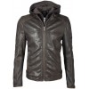 Geaca de Piele Naturala Barbati Gipsy Negru/Maro G2BLews SF LARETV Geaca de Piele Naturala Barbati Gipsy Negru/Maro G2BLews SF LARETV - readytowear