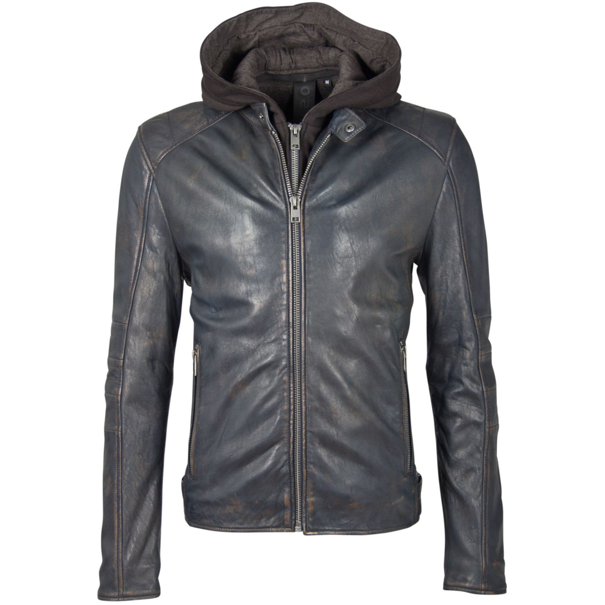 Geaca de Piele Naturala Barbati Gipsy Bleumarin G2BLews SF LARETV – IMBRACAMINTE