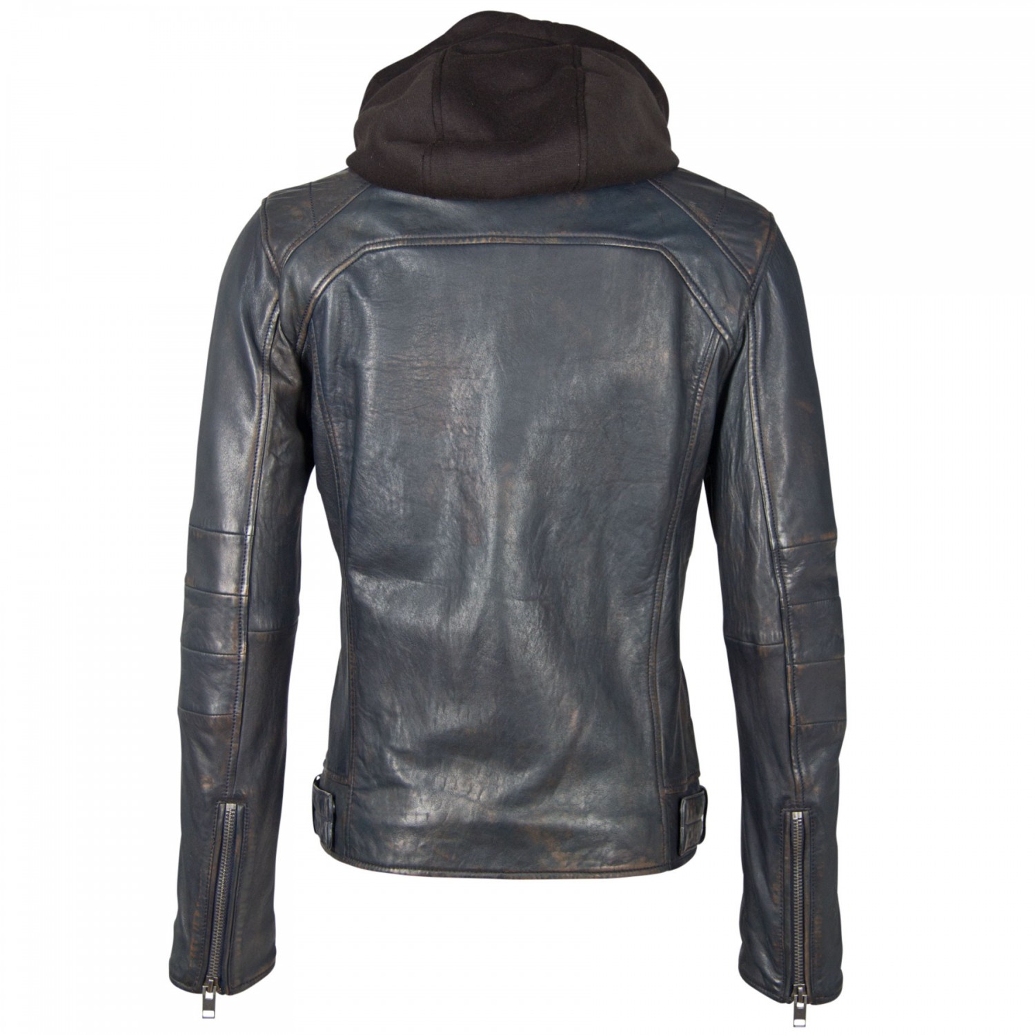 Geaca de Piele Naturala Barbati Gipsy Bleumarin G2BLews SF LARETV – IMBRACAMINTE