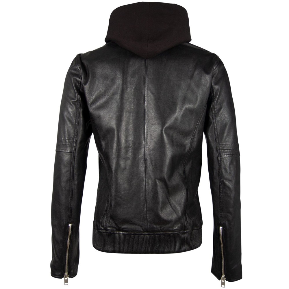 Geaca de Piele Barbati Gipsy Neagra G2BNate SF LALUV geci de piele - readytowear.ro