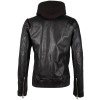 Geaca de Piele Barbati Gipsy Neagra G2BNate SF LALUV - readytowear.ro