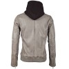 Geaca de Piele Barbati Gipsy Gri G2BNate SF LALUV geci de piele - readytowear.ro