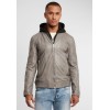 Geaca de Piele Barbati Gipsy Gri G2BNate SF LALUV geci de piele - readytowear.ro