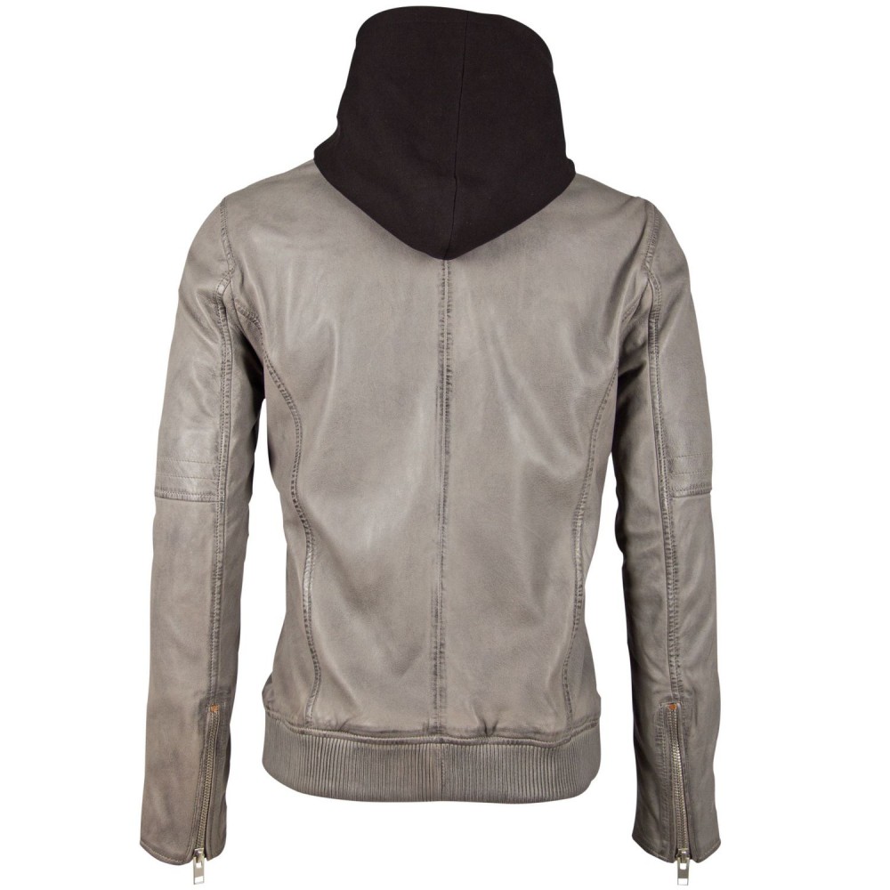 Geaca de Piele Barbati Gipsy Gri G2BNate SF LALUV Geaca de Piele Barbati Gipsy Gri G2BNate SF LALUV - readytowear.ro