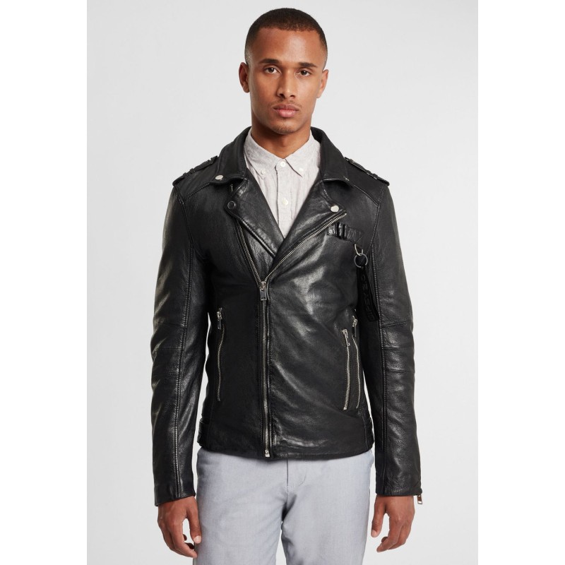 Geaca de Piele Naturala Barbati Gipsy Neagra G2BNoct SF SVATV – IMBRACAMINTE