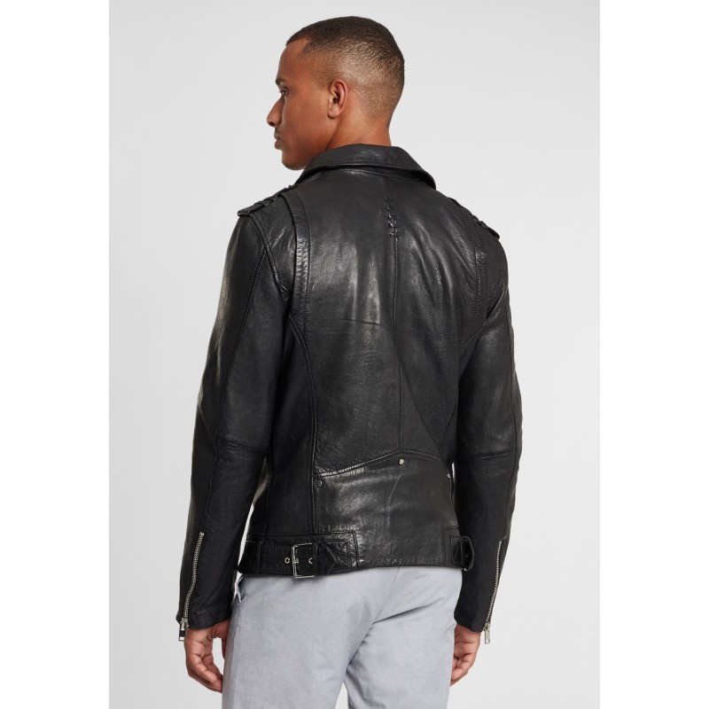 Geaca de Piele Naturala Barbati Gipsy Neagra G2BNoct SF SVATV – IMBRACAMINTE