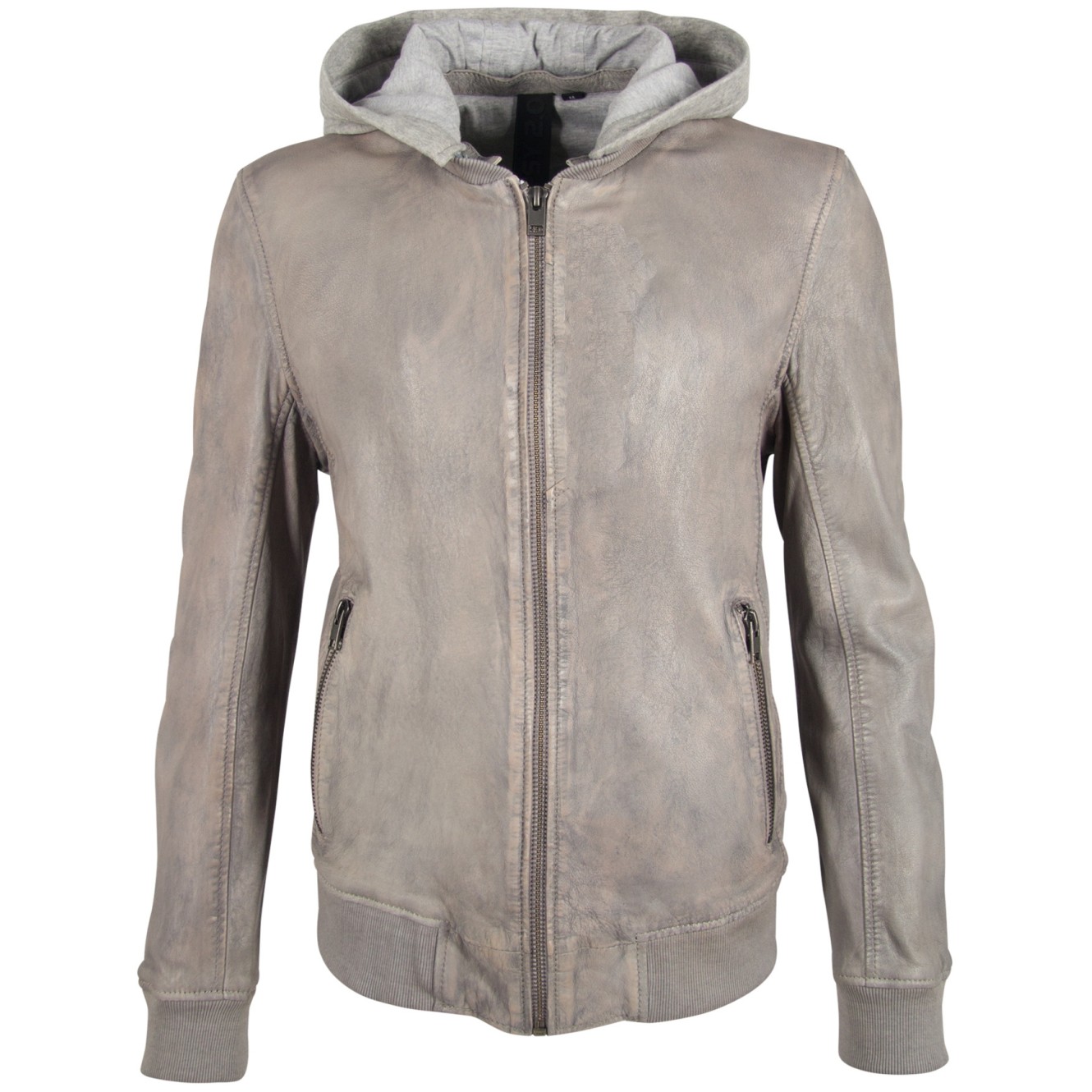 Geaca de Piele Naturala Barbati Gipsy Gri G2BSamu SF LCAV – IMBRACAMINTE