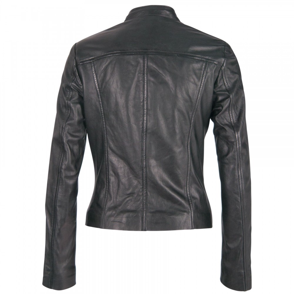 Geaca de Piele Naturala Dama Gipsy Neagra G2GSuvi LABRIV Geaca de Piele Naturala Dama Gipsy Neagra G2GSuvi LABRIV - readytowear.ro