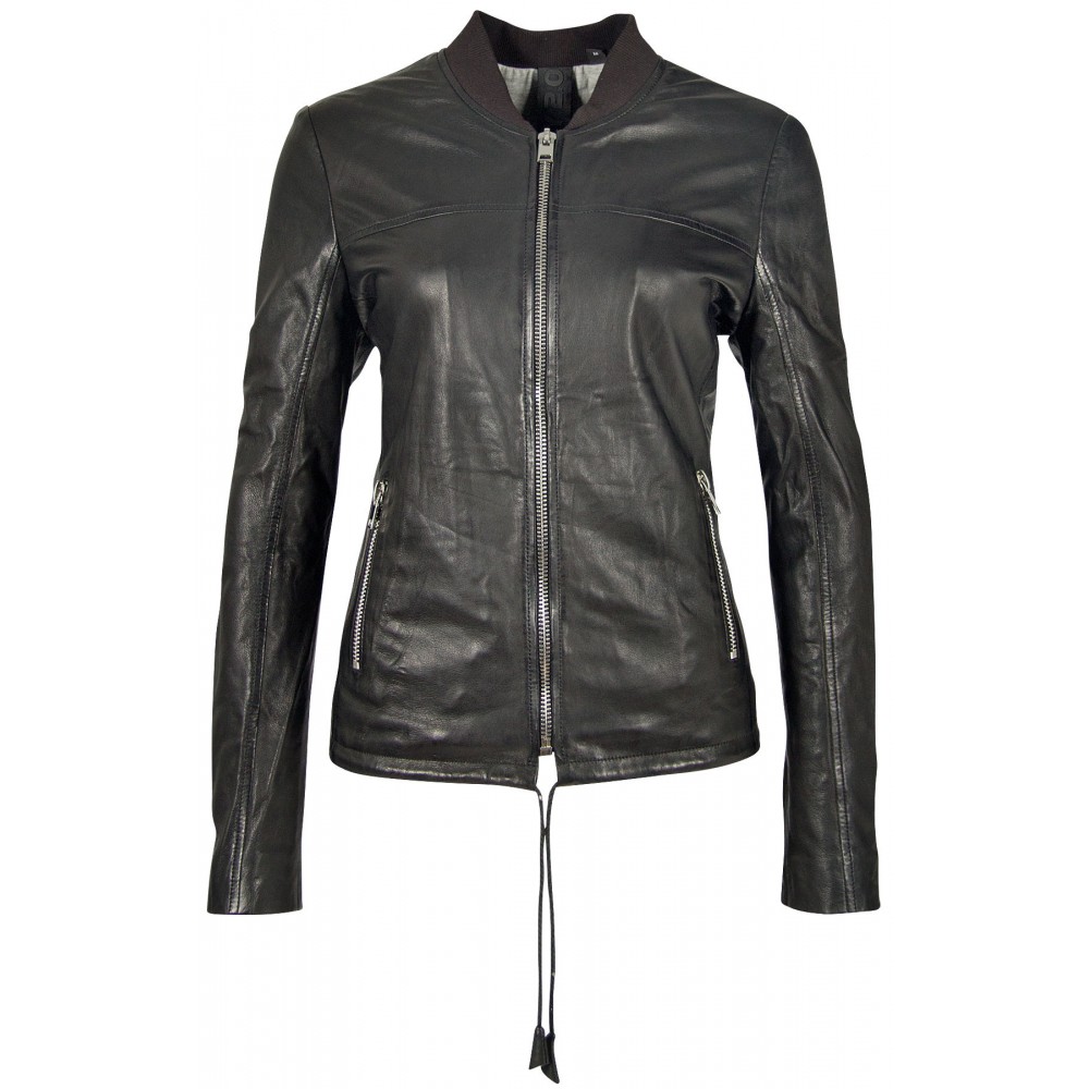 Geaca de Piele Naturala Dama Gipsy Neagra G2GTyree 2 SF LASTAV Geaca de Piele Naturala Dama Gipsy Neagra G2GTyree 2 SF LASTAV - readytowear