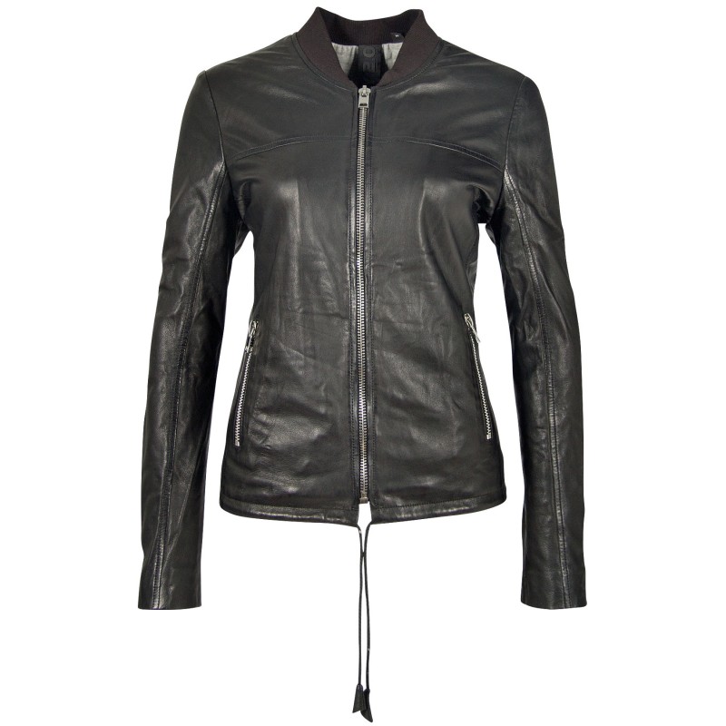 Geaca de Piele Naturala Dama Gipsy Neagra G2GTyree 2 SF LASTAV – IMBRACAMINTE