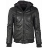 Geaca de Piele Barbati Gipsy Neagra G2MGraydon - readytowear