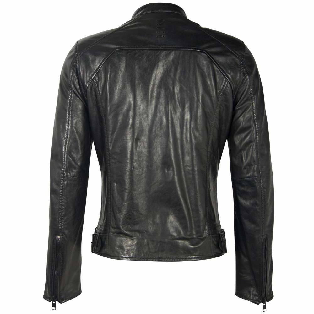 Geaca de Piele Barbati Gipsy Neagra G2MJoron Geaca de Piele Barbati Gipsy Neagra G2MJoron - readytowear.ro