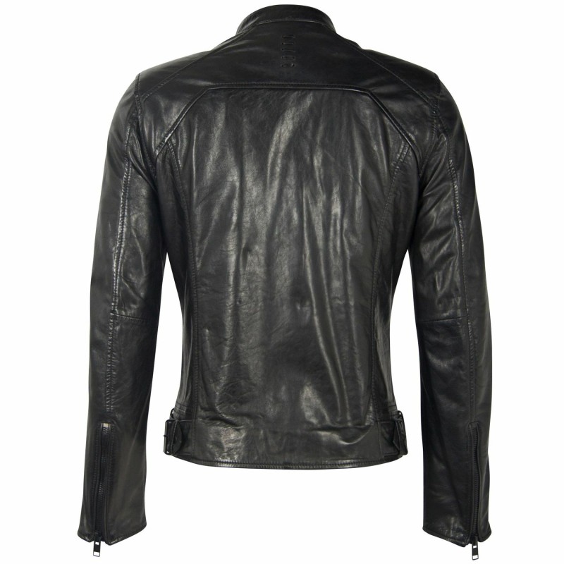 Geaca de Piele Barbati Gipsy Neagra G2MJoron – IMBRACAMINTE