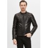 Geaca de Piele Barbati Gipsy Neagra G2MJoron - readytowear.ro