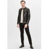 Geaca de Piele Barbati Gipsy Neagra G2MJoron SF LPUV geci de piele - readytowear.ro
