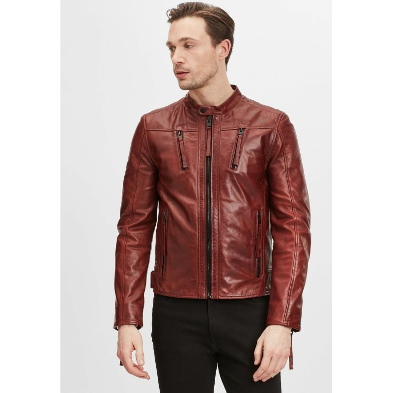 Geaca de Piele Barbati Gipsy Rosie G2MJoron SF LPUV – IMBRACAMINTE