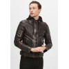 Geaca de Piele Barbati Gipsy Maro Inchis G2MKallan SF LARETV Geaca de Piele Barbati Gipsy Maro Inchis G2MKallan SF LARETV - readytowear.ro