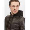 Geaca de Piele Barbati Gipsy Maro Inchis G2MKallan SF LARETV Geaca de Piele Barbati Gipsy Maro Inchis G2MKallan SF LARETV - readytowear.ro