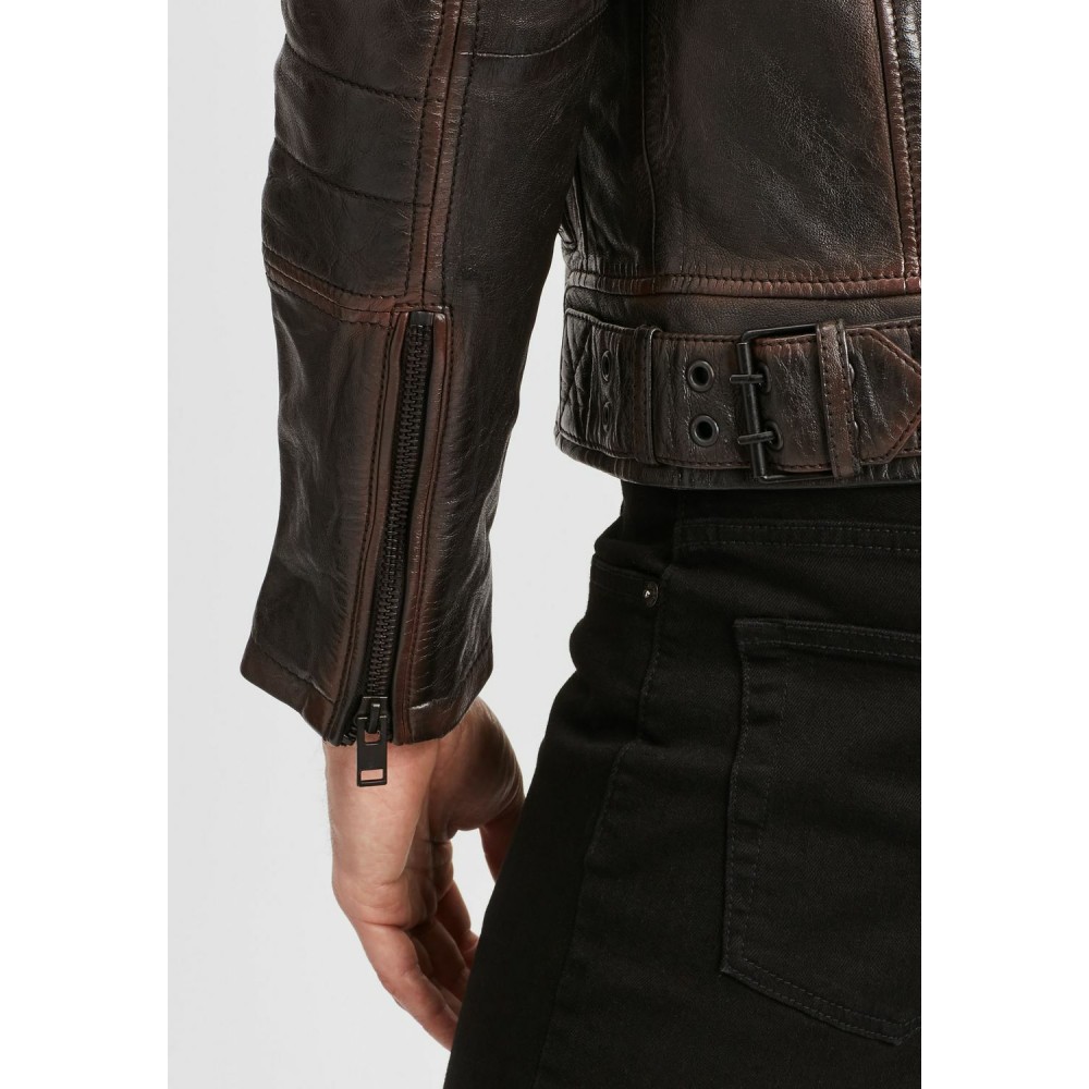 Geaca de Piele Barbati Gipsy Maro Inchis G2MKallan SF LARETV Geaca de Piele Barbati Gipsy Maro Inchis G2MKallan SF LARETV - readytowear.ro