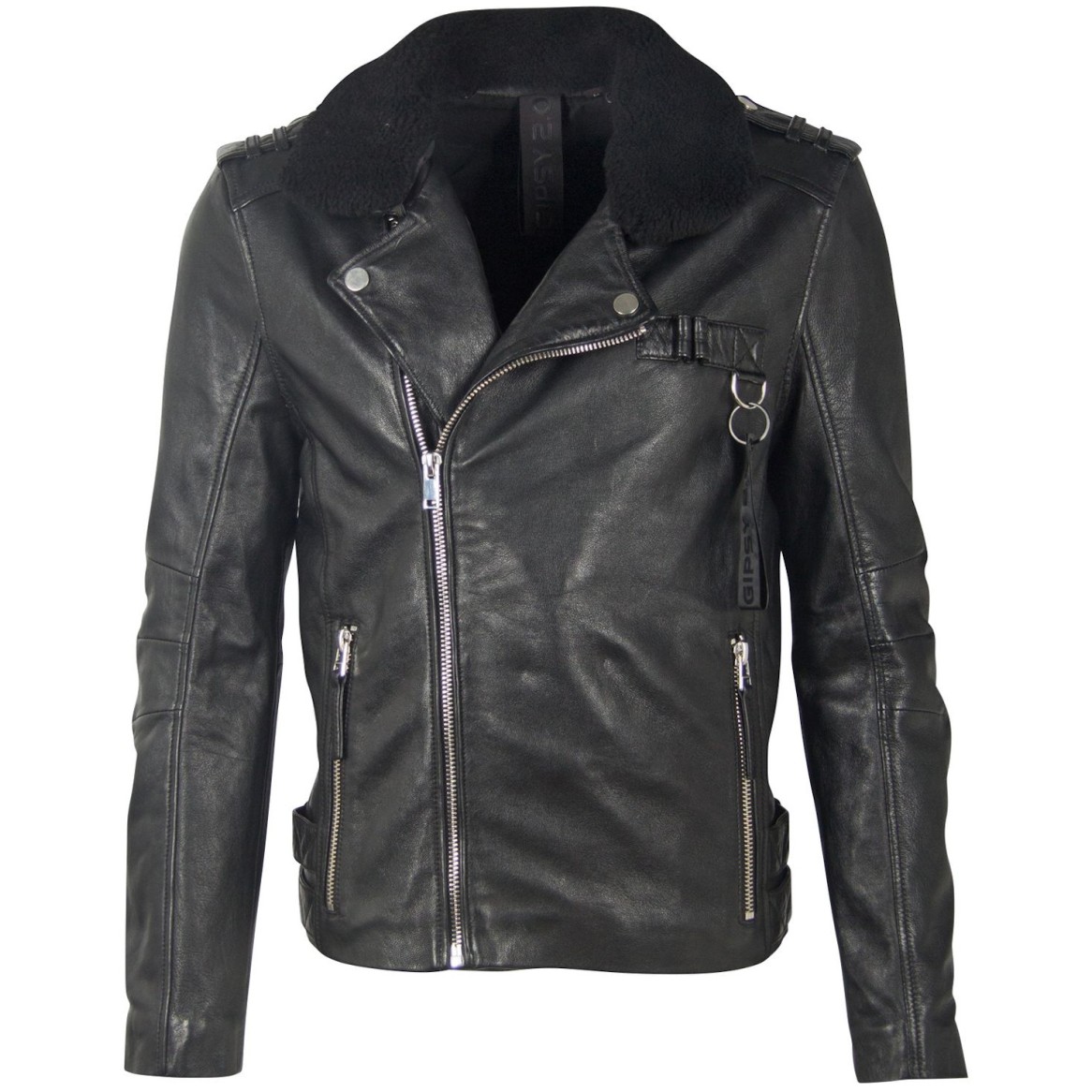 Geaca de Piele Barbati Gipsy Neagra G2MLuran – IMBRACAMINTE Geaca de Piele Barbati Gipsy Neagra G2MLuran – IMBRACAMINTE