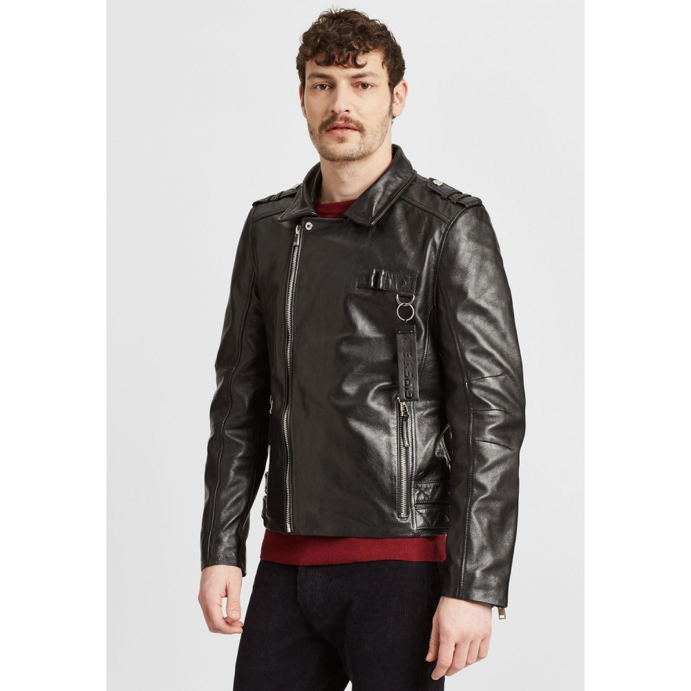 Geaca de Piele Barbati Gipsy Neagra G2MLuran Geaca de Piele Barbati Gipsy Neagra G2MLuran - readytowear.ro