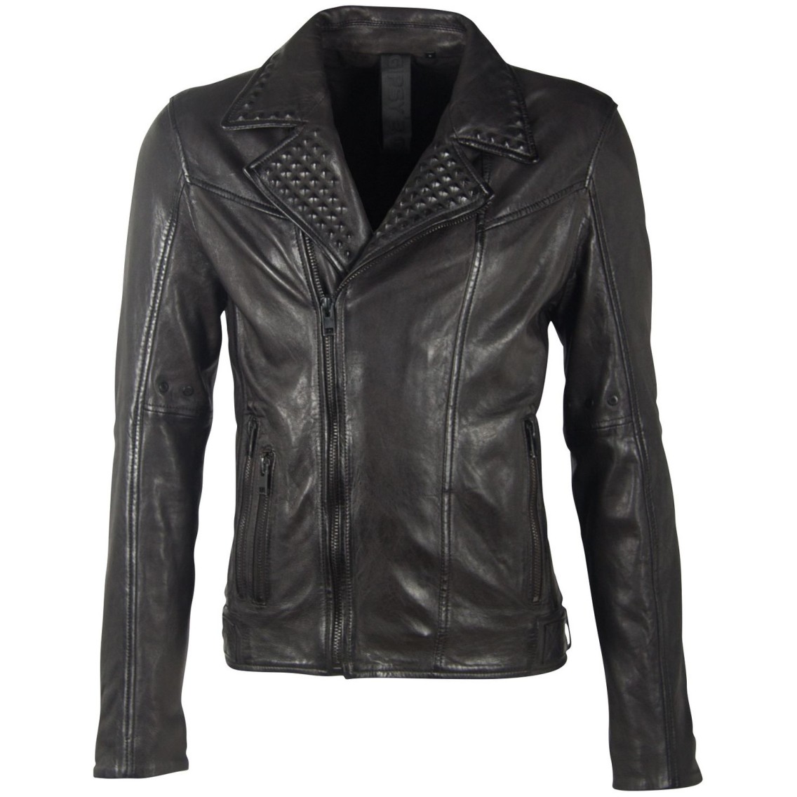 Geaca de Piele Barbati Gipsy Neagra G2MRanaan – IMBRACAMINTE Geaca de Piele Barbati Gipsy Neagra G2MRanaan – IMBRACAMINTE