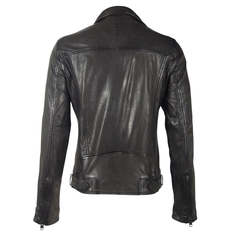 Geaca de Piele Barbati Gipsy Neagra G2MRanaan SF LASARV geci de piele - readytowear.ro