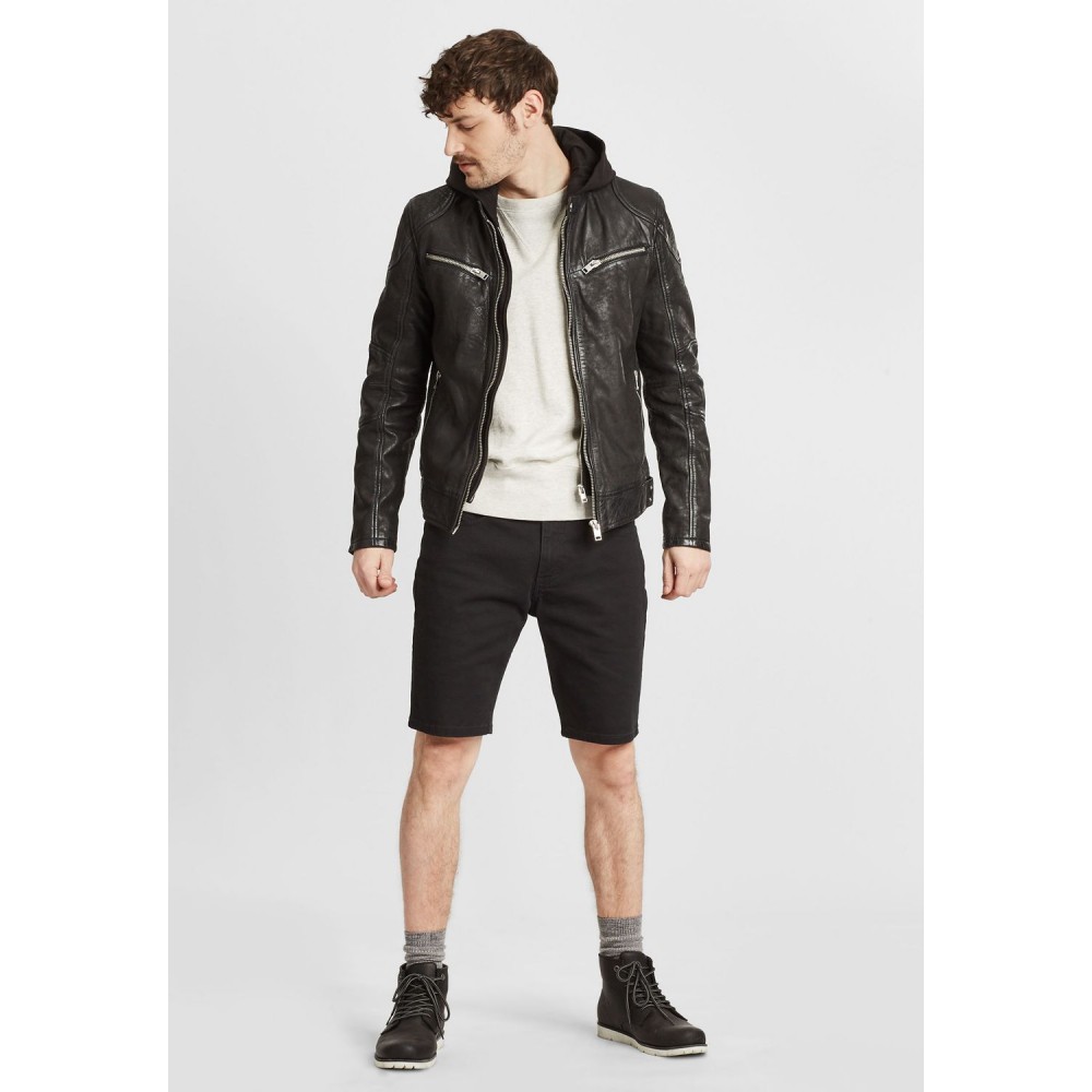 Geaca de Piele Barbati Gipsy Neagra G2MRayko Geaca de Piele Barbati Gipsy Neagra G2MRayko - readytowear.ro
