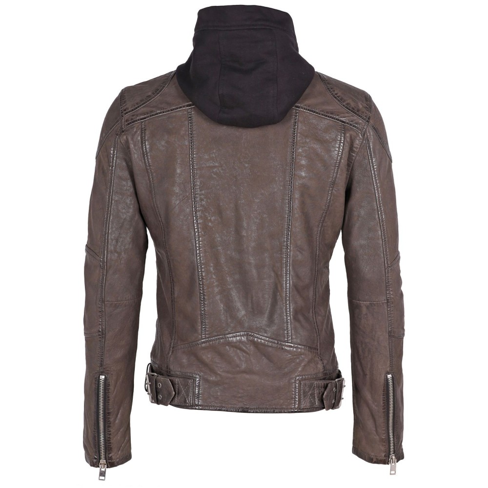 Geaca de Piele Barbati Gipsy Maro Inchis G2MRayko SF NSLCOUNTV Geaca de Piele Barbati Gipsy Maro Inchis G2MRayko SF NSLCOUNTV - readytowear.ro