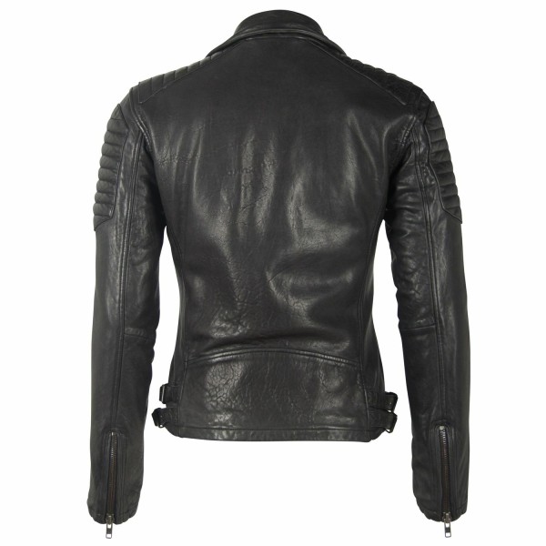 Geaca de Piele Naturala Barbati Gipsy Neagra G2MRudy SF LWV – IMBRACAMINTE — fotografia 2
