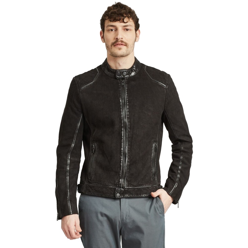 Geaca de Piele Barbati Gipsy Neagra G2MShion SF LCOUNTV geci de piele - readytowear.ro