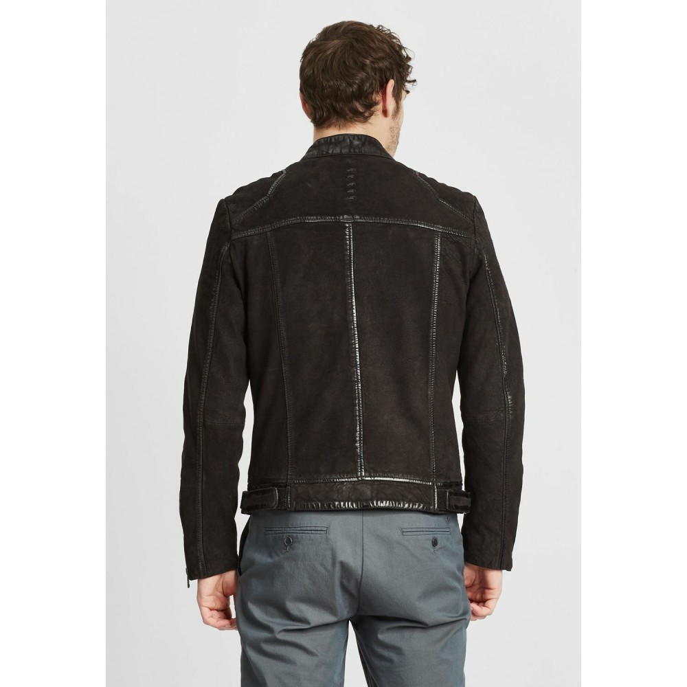 Geaca de Piele Barbati Gipsy Neagra G2MShion SF LCOUNTV geci de piele - readytowear.ro