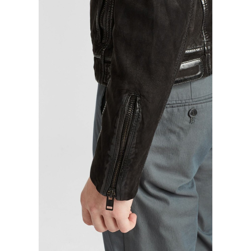 Geaca de Piele Barbati Gipsy Neagra G2MShion SF LCOUNTV geci de piele - readytowear.ro