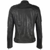 Geaca de Piele Barbati Gipsy Neagra G2MTrian - readytowear.ro