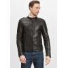 Geaca de Piele Barbati Gipsy Neagra G2MTrian - readytowear.ro