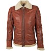 Geaca de Piele Barbati Gipsy Coniac Inchis GBAirforce LAPRAV W geci de piele - readytowear.ro