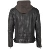 Geaca de Piele Barbati Gipsy Neagra GBArlo - readytowear.ro