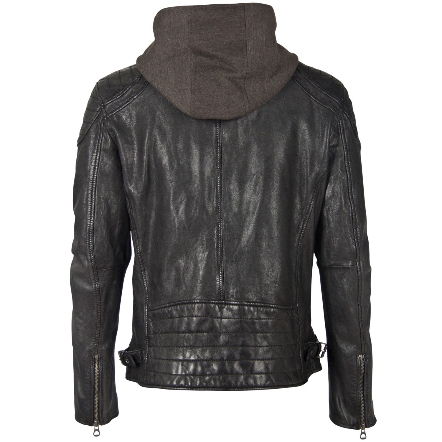 Geaca de Piele Barbati Gipsy Neagra GBArlo – IMBRACAMINTE
