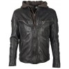 Geaca de Piele Barbati Gipsy Neagra GBArlo CF LATOV geci de piele - readytowear.ro