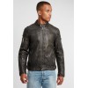 Geaca de Piele Barbati Gipsy Negru/Gri GBArnie NSLROV Geaca de Piele Barbati Gipsy Negru/Gri GBArnie NSLROV - readytowear.ro