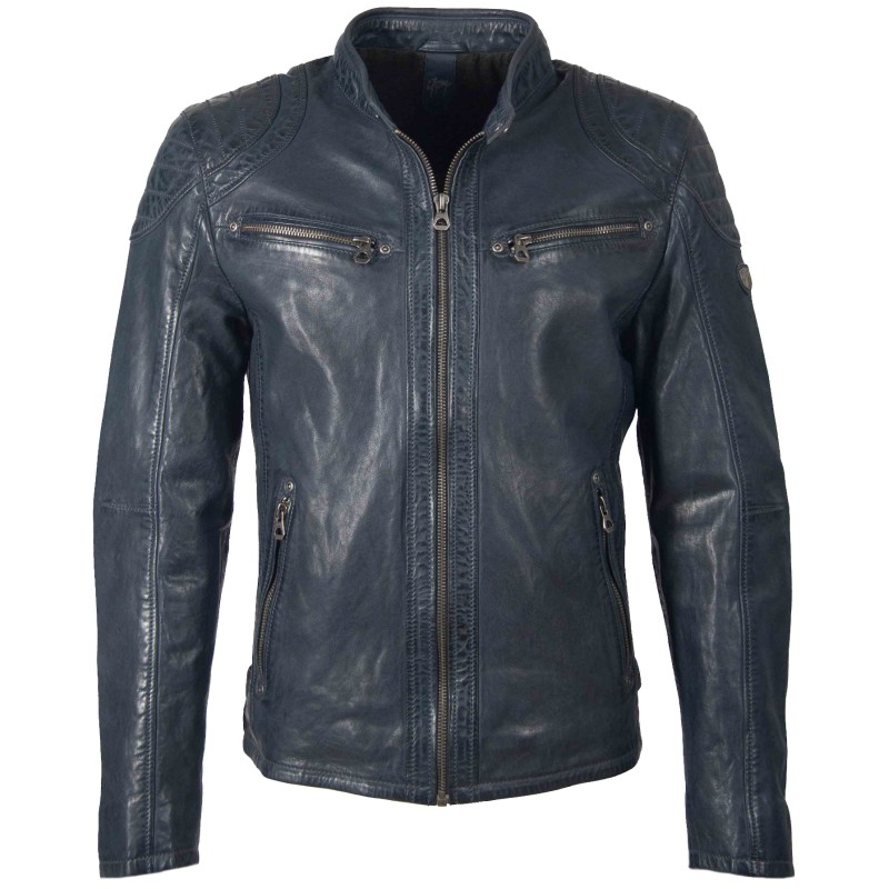 Geaca de Piele Naturala Barbati Gipsy Bleumarin GBArny STUV – IMBRACAMINTE Geaca de Piele Naturala Barbati Gipsy Bleumarin GBArny STUV – IMBRACAMINTE