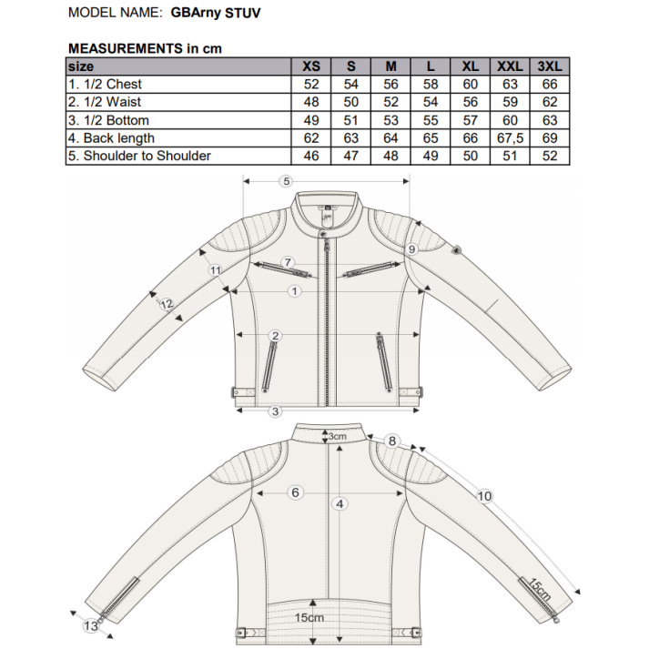 Geaca de Piele Naturala Barbati Gipsy Neagra GBArny STUV – IMBRACAMINTE