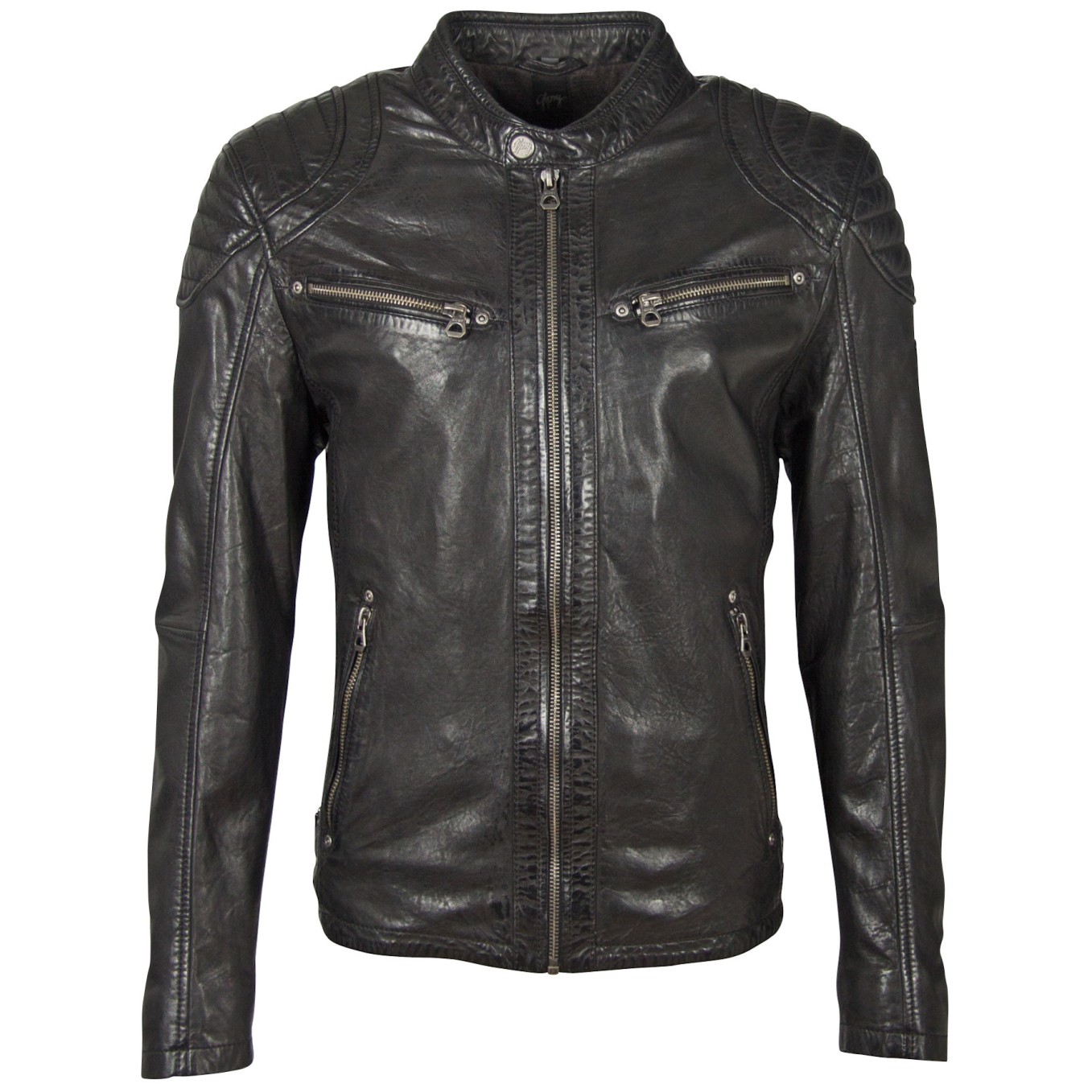 Geaca de Piele Naturala Barbati Gipsy Neagra GBArny STUV – IMBRACAMINTE Geaca de Piele Naturala Barbati Gipsy Neagra GBArny STUV – IMBRACAMINTE