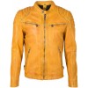 Geaca de Piele Naturala Barbati Gipsy Galbena GBArny STUV Geaca de Piele Naturala Barbati Gipsy Galbena GBArny STUV - readytowear.ro