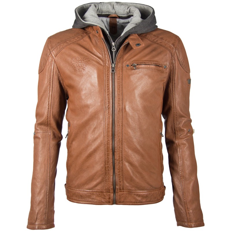 Geaca de Piele Naturala Barbati Gipsy Coniac GBArris NSLV – IMBRACAMINTE Geaca de Piele Naturala Barbati Gipsy Coniac GBArris NSLV – IMBRACAMINTE
