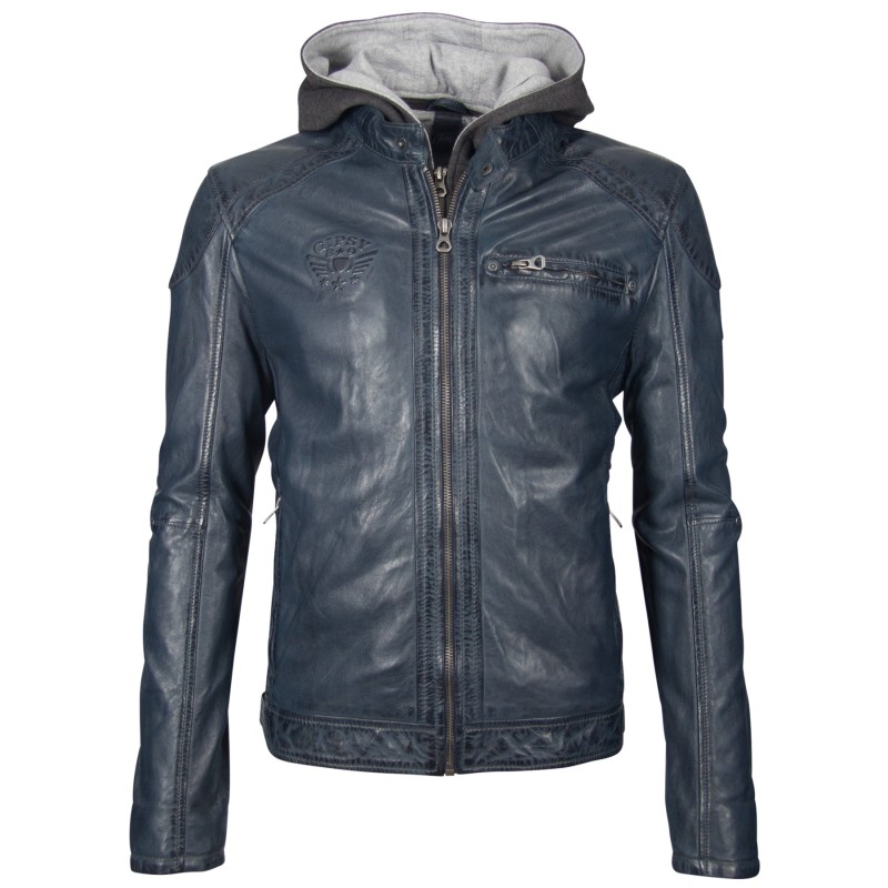 Geaca de Piele Naturala Barbati Gipsy Bleumarin GBArris NSLV – IMBRACAMINTE Geaca de Piele Naturala Barbati Gipsy Bleumarin GBArris NSLV – IMBRACAMINTE